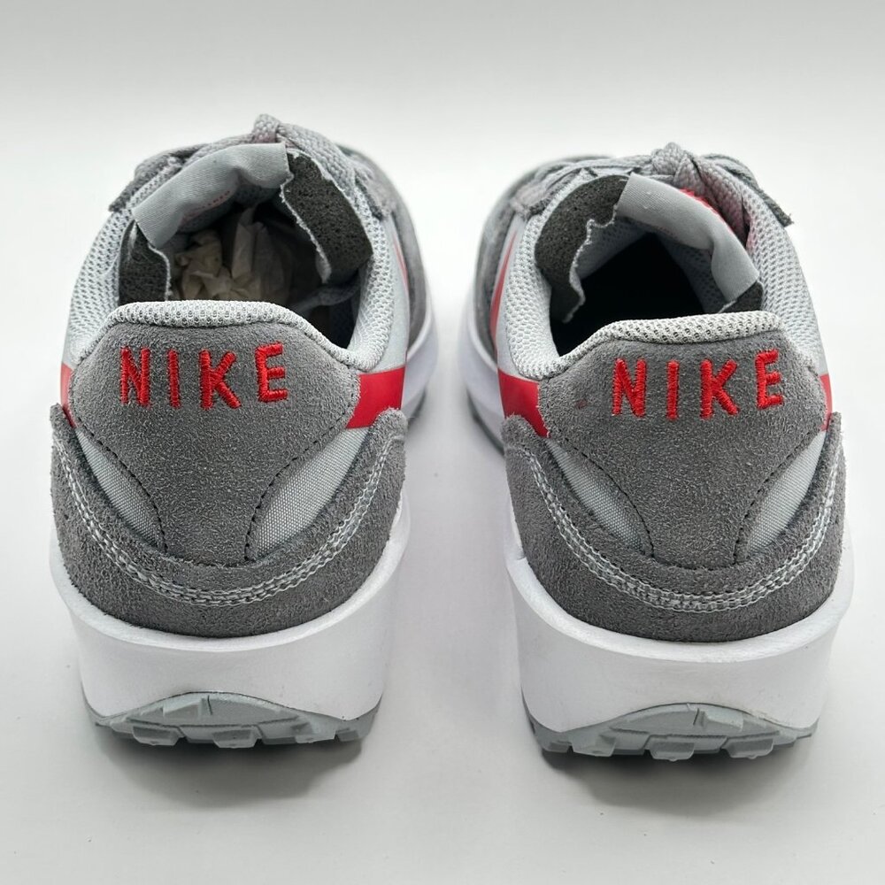 Nike Waffle NAV  Wolf Grey University Red FJ4195-004 Size Women's 7.5  / Men's 6 - Picture 5 of 12